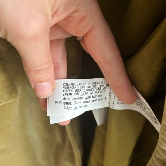 ZARA VELVET COAT ZW COLLECTION - Picture 15 of 16